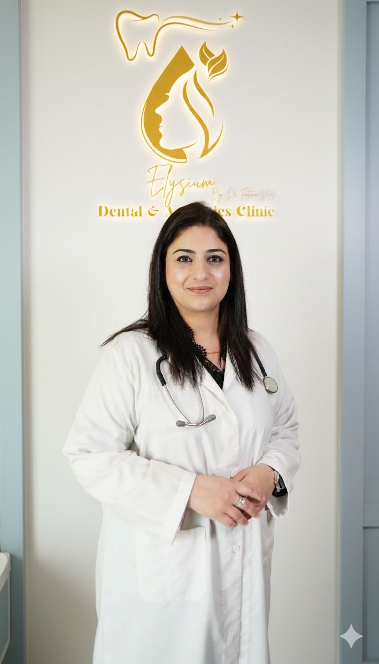 Dr. Fatima in clinic